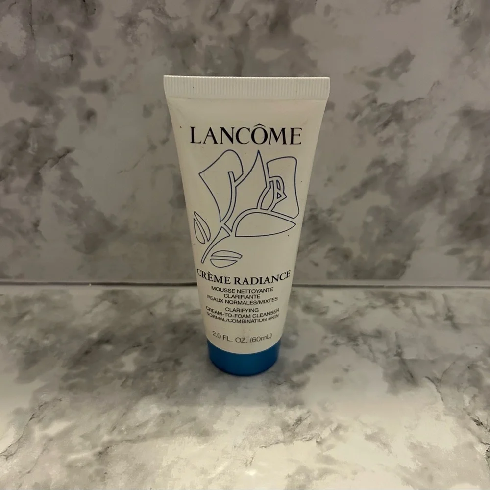 New! Lancôme Crème Radiance Cream to Foam Cleanser 2oz travel size